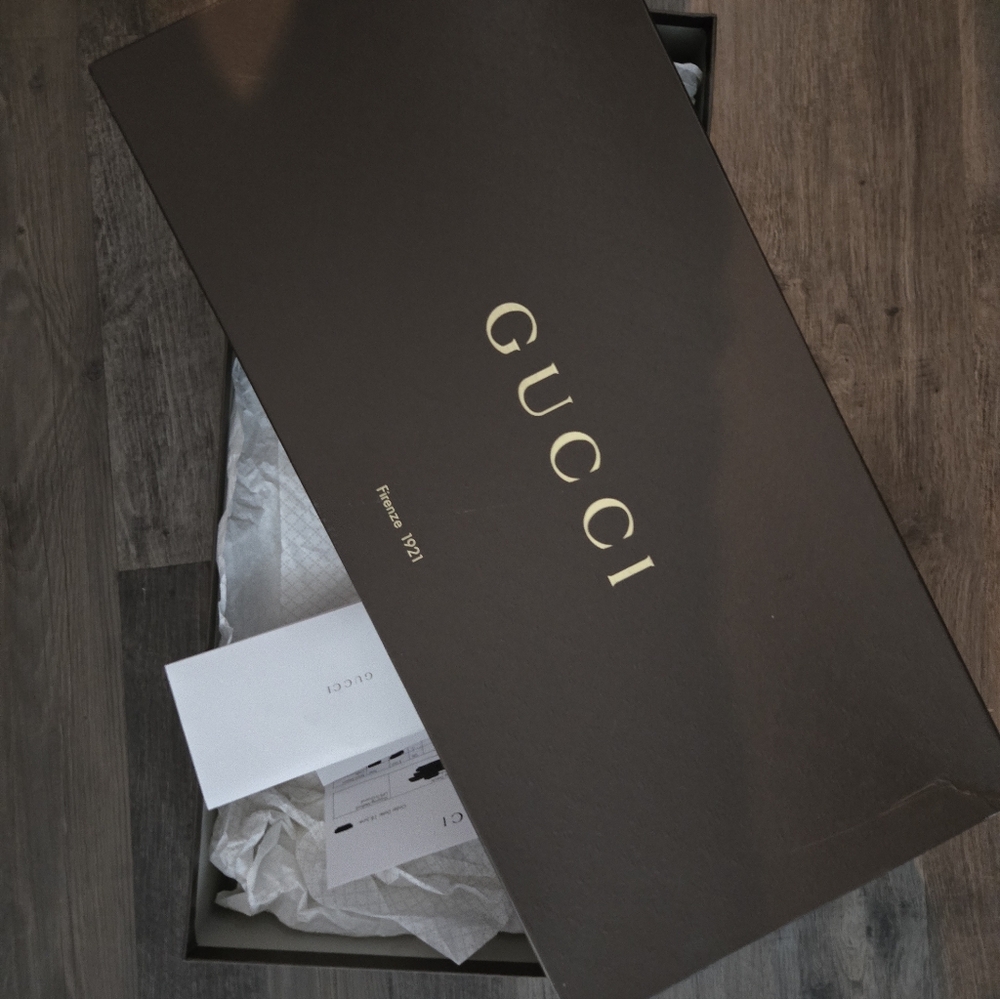 Gucci Platform Leather Boots - Picture 16 of 16